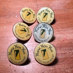 Hana Hou Hui Coco Palms Resort Pins